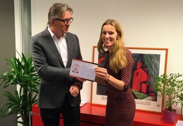 nieuws - uitreiking certificate of excellence - assessment - competentie indicator - hrd groep